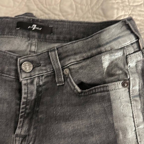 7 for all mankind skinny jeans - Picture 2 of 4